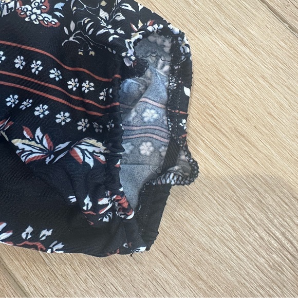 Maurices Black and White Floral Mini Dress - Picture 5 of 12